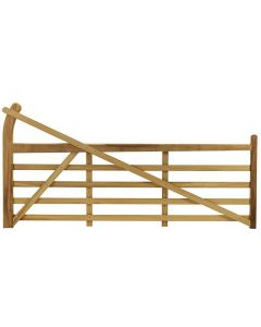 Curved Heel Softwood Gates - Pressure Treated