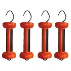 Gate Handle For Rope/wire Pk 4 Soft Touch
