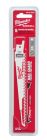 MILWAUKEE 150MM X 5TPI SAWZALL SAW BLADE FOR WOOD WITH NAILS PK5