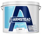 Armstead Matt Emulsion White Paint 10L