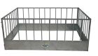 Sheep Rectangular Feeder Galv 7'6 x 5'4 x 3'High