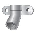 1/2" Angled Bracket for Pig Drinker, Stainless Steel