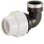 Plasson 90 Degree Elbow c/w Threaded BSP Female Offtake