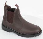Brown Safety Dealer Boots