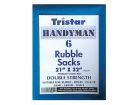 Rubble Sacks Blue Poly Pack 6