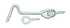 Cabin Hook Galv Wire 2"