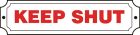 DG07 Keep Shut Door/Gate Sign