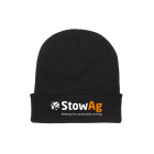 STOWAG BEANIE - BLACK KNITTED  