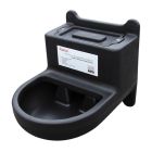 Paxton AT25 Water Bowl/Drinker Black Plastic 6.8 Litre