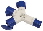 240V 16AMP 3 WAY SPLITTER