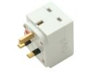 3 Way Adapter Plug - 13A