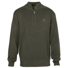 Khaki 1/4 Zip Hunting Sweater - Percussion