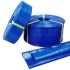 Reinforced PVC Layflat Hoses, Blue