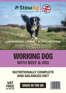 STOWAG WORKING DOG FOOD BEEF & VEGETABLE 15KG
