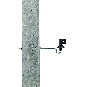 Gallagher Offset Bolt-on Insulator 20cm Pk 10