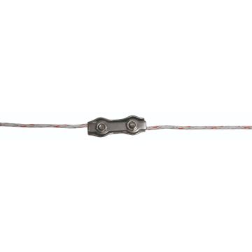 Gallagher Vidoflex Polywire Connectors Pk 4 Stainless Steel