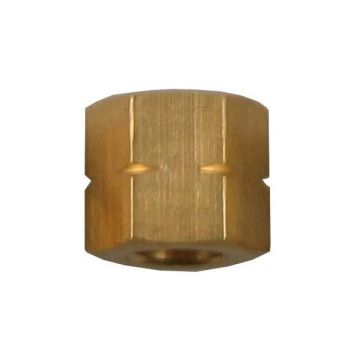 HOSE TAIL NUT 1/4" LH THREAD