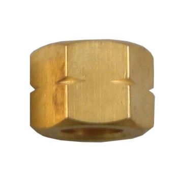 HOSE TAIL NUT 3/8" LH THREAD