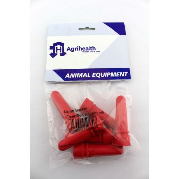 Red Lamb Teat Pack of 6