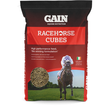 GAIN RACEHORSE CUBES 25KG