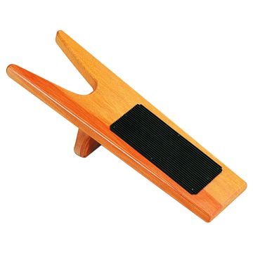Boot Jack Wooden Stubbs S22W Varnished & Rubber Faced