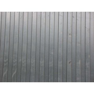 Broad Ribbed Rubber Mat - 6mm Thick - 1.2M Wide