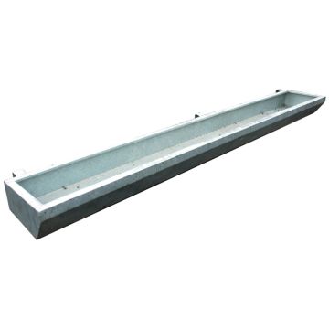 HOOK ON CATTLE FEED MANGER 14' X 2' GALV, 60MM HOOKS WELDED 400MM, 2135MM & 3870MM CENTRES