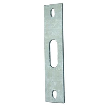 Receiver Plate Flat - Slotted & Drilled