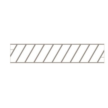 FEED BARRIER PANEL ONLY 14'6" (REQUIRES 4 ADJUSTABLE BRACKETS)  