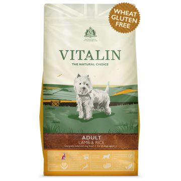 Vitalin Natural Sensitive Lamb & Rice 12 kg