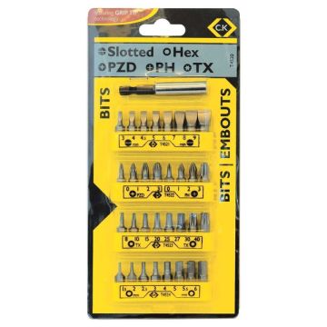 Screwdriver Bit Set CK 33 Piece