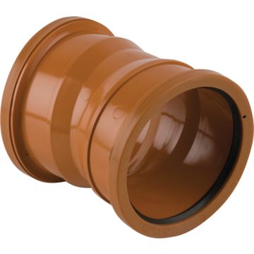 110mm Bend 11.5° - Double Socket (for 110mm Underground Drainage Pipe)