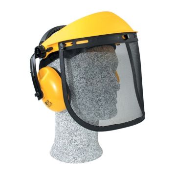 Mesh Visor / Ear Defender Combination