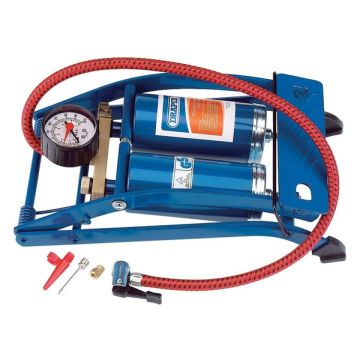Foot Pump Draper Twin Cylinder