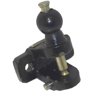 Tow Ball Hitch Black Gold Pin *Untested* 3500kg/3500kg
