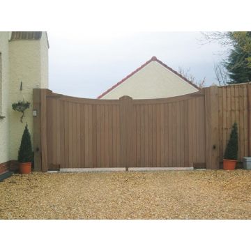 Cotswold Entrance Gates Softwood