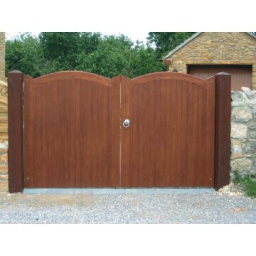 Norfolk Entrance Gates Softwood