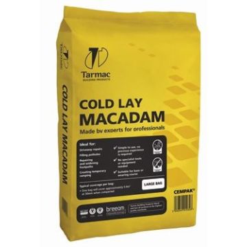 Tarmac Cold Lay Macadam Large Bag (Approx 23.5kg)