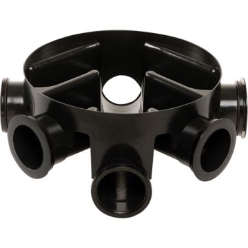 315mm Chamber Base - (for 110mm Underground Drainage Pipe)