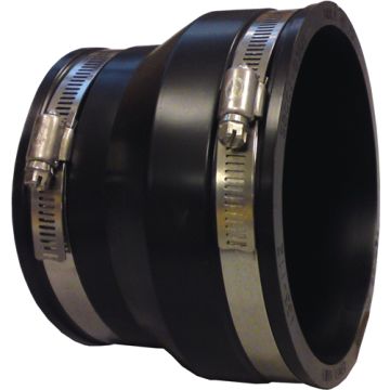 Bandseal Fitting 133mm x 112mm - Plastic Drainage Adaptor for connecting pipe