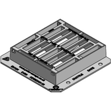 Heavy Duty Hinged Gully Grate
