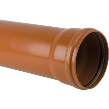 Underground Drainage Pipe - Single Socket - 110mm