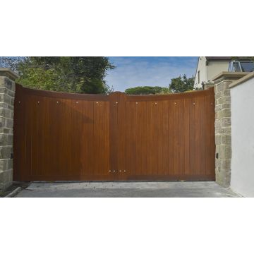 Cotswold Entrance Gates Iroko Hardwood