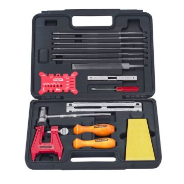 OREGON CHAINSAW CHAIN SHARPENING KIT IN HARD CASE