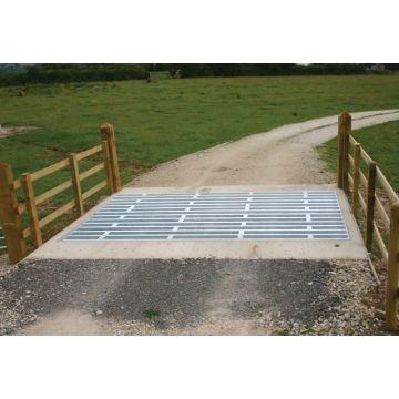 Framed Galv Quick Fit Cattle Grids without Side Rails