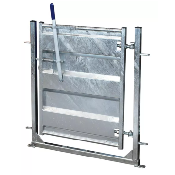 Sheep Swinging Gate 5' Sheeted in Frame Galv SE39