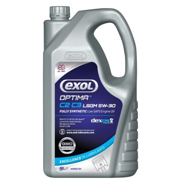EXOL OPTIMA C2 C3 LSGM 5W-30 5L LOW SAPS ENGINE OIL  