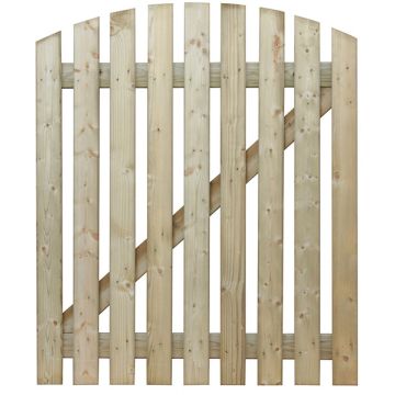 Softwood Wicket Gates [Curved Top] Pressure Treated