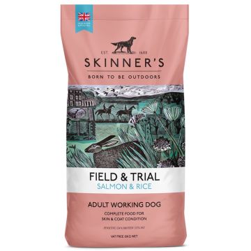 FIELD & TRIAL SALMON & RICE 15KG DOG FOOD