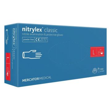 Nitrile Disposable Blue Gloves - Powder Free